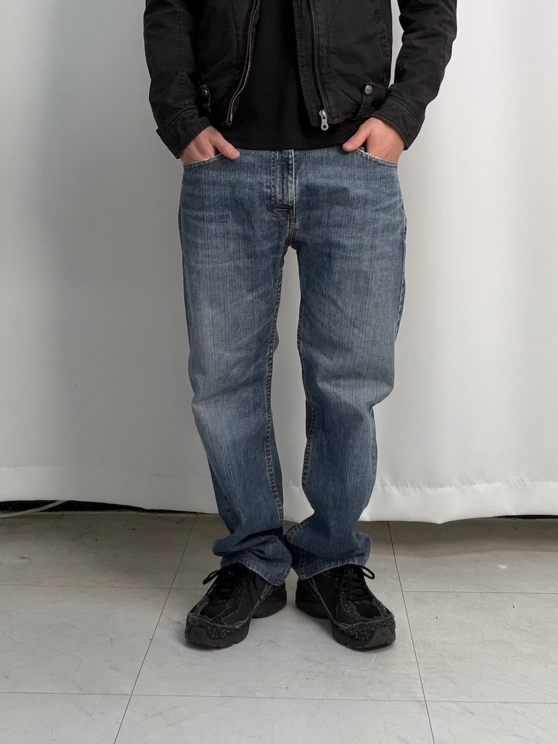 a288) 33 리바이스 505 스트레이트 상품이미지4