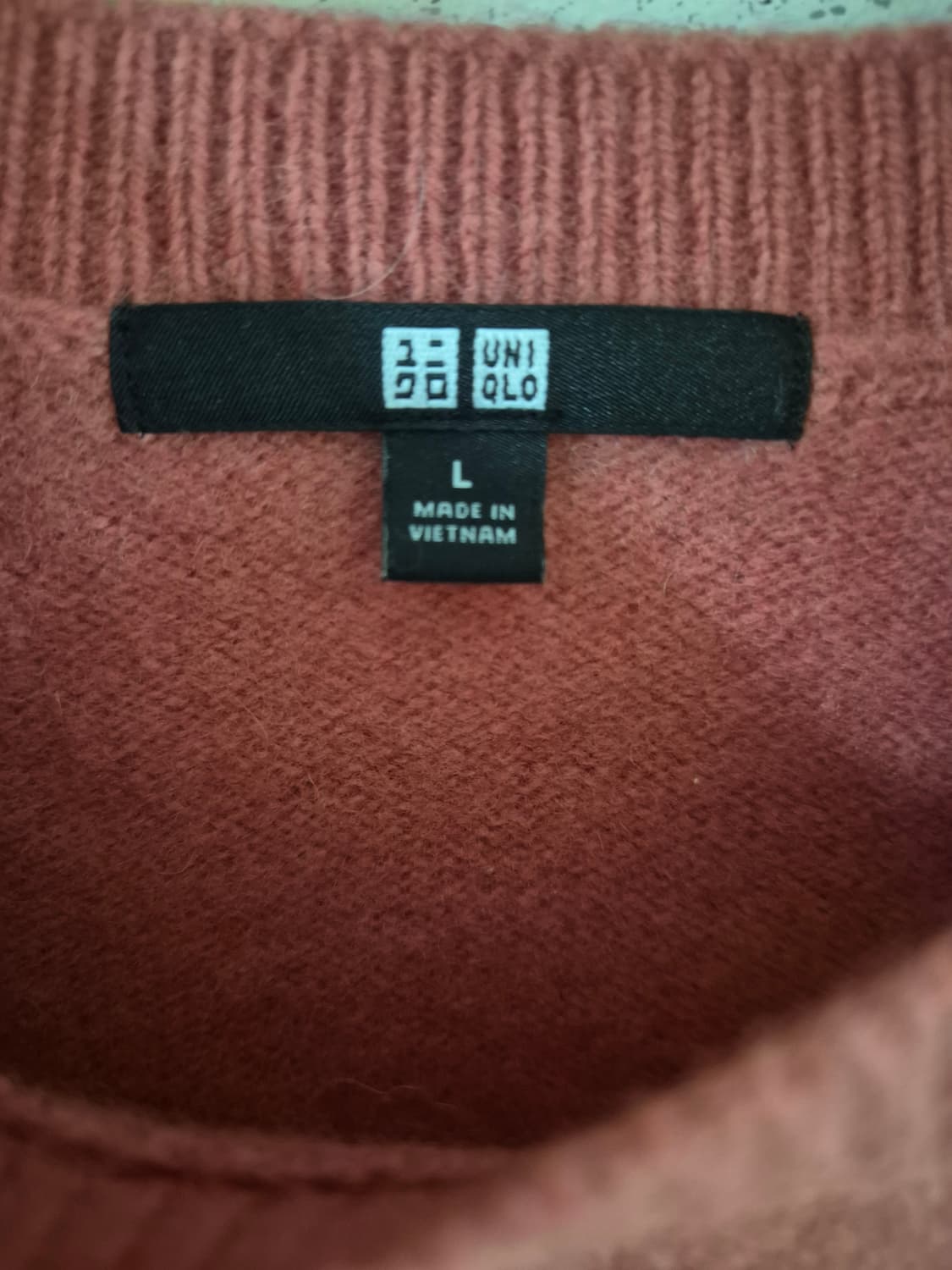 [L]유니클로 여자 울 니트 스웨터 상품이미지4