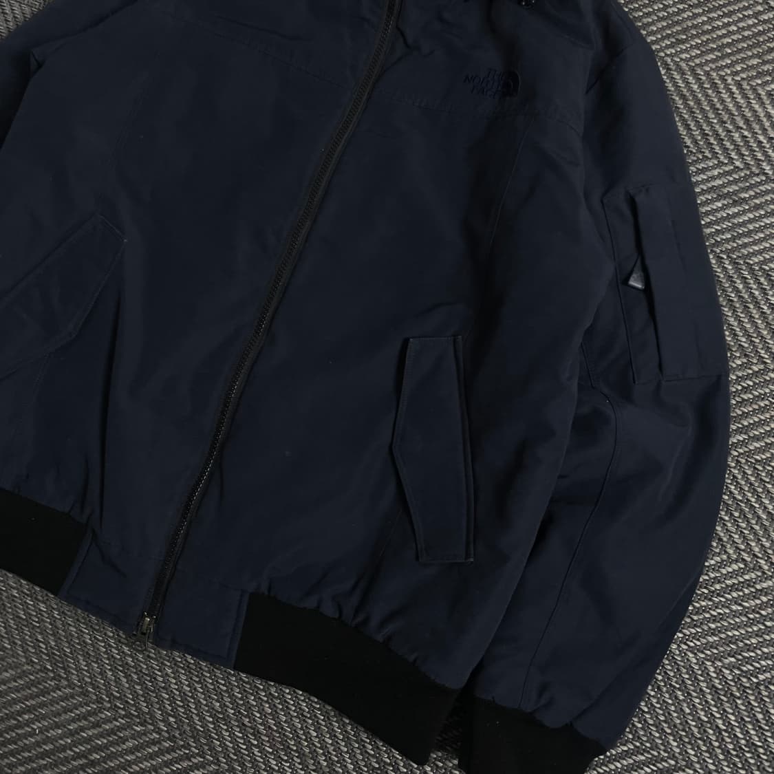 노스페이스 퀄팅 유틸리티 후드 점퍼 네이비y 3818 상품이미지3