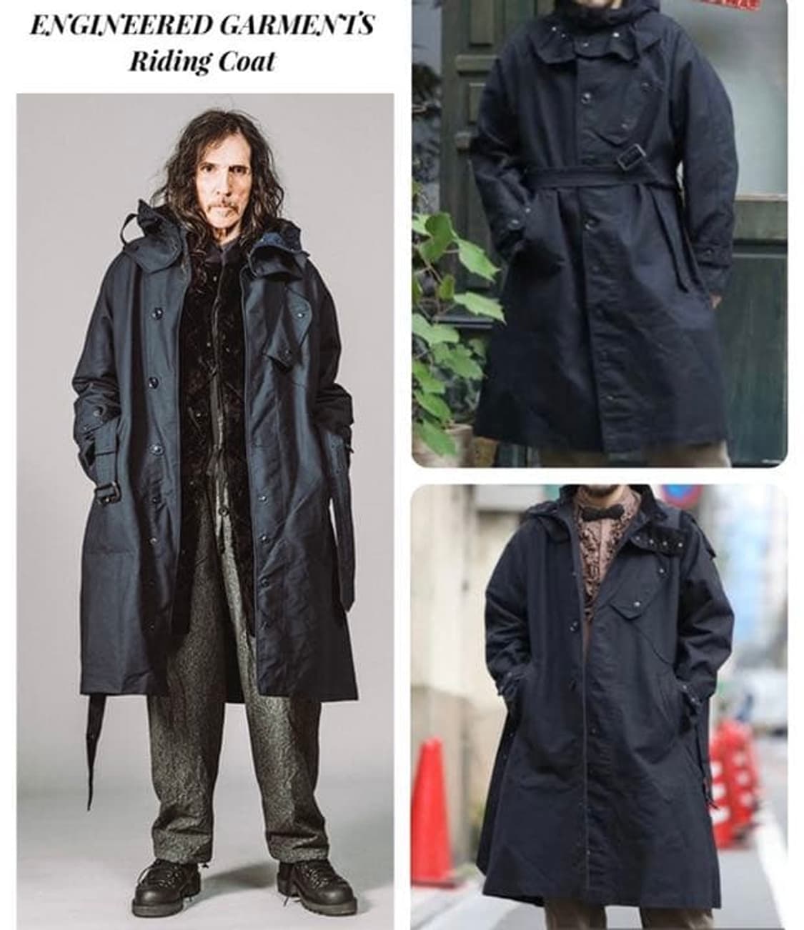 엔지니어드가먼츠 라이딩코트 L 립스탑. 상태A+ 상품이미지5