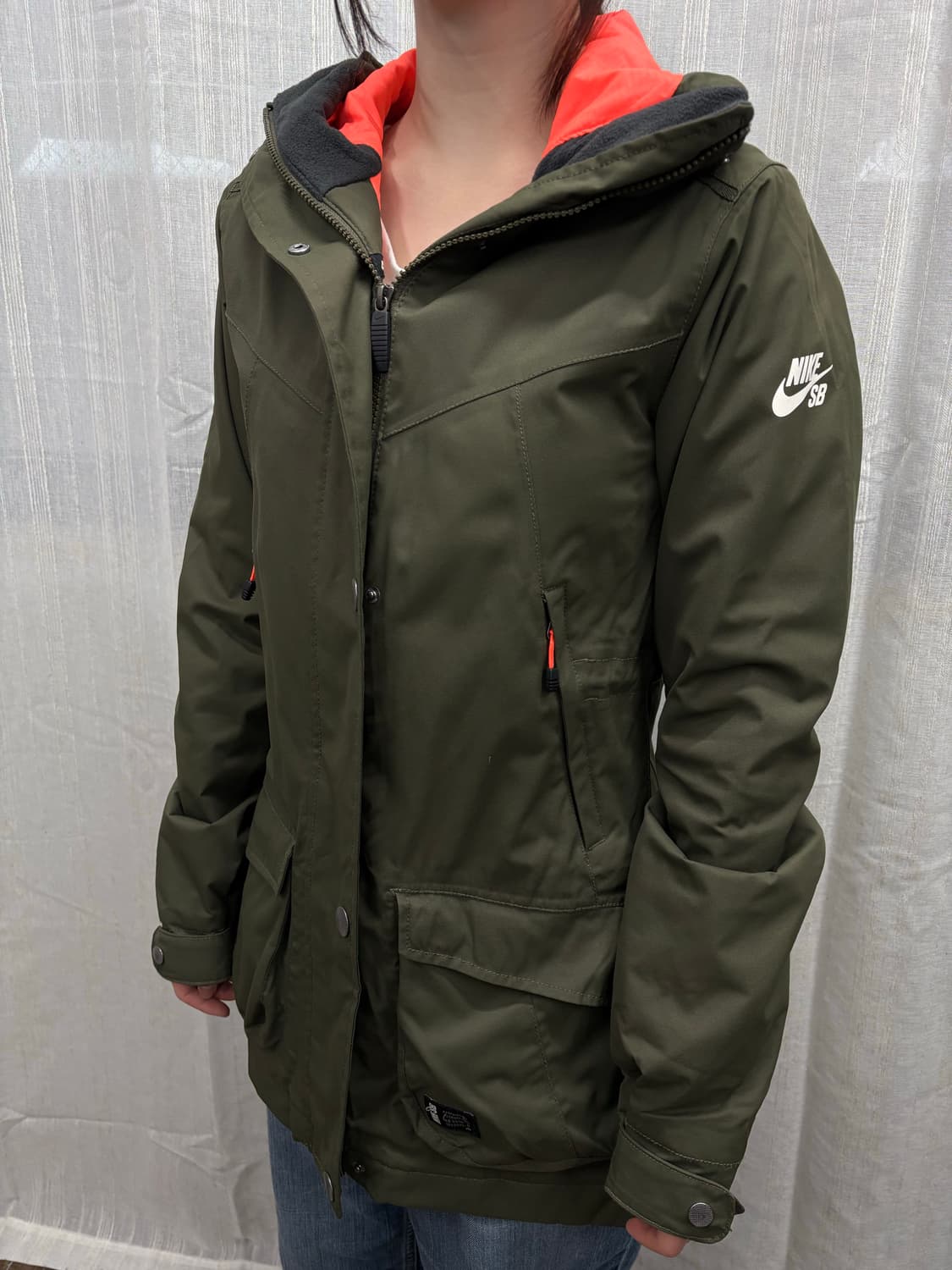 나이키 SB 허드슨 파카 카키색 사파리 야상 자켓 상품이미지2
