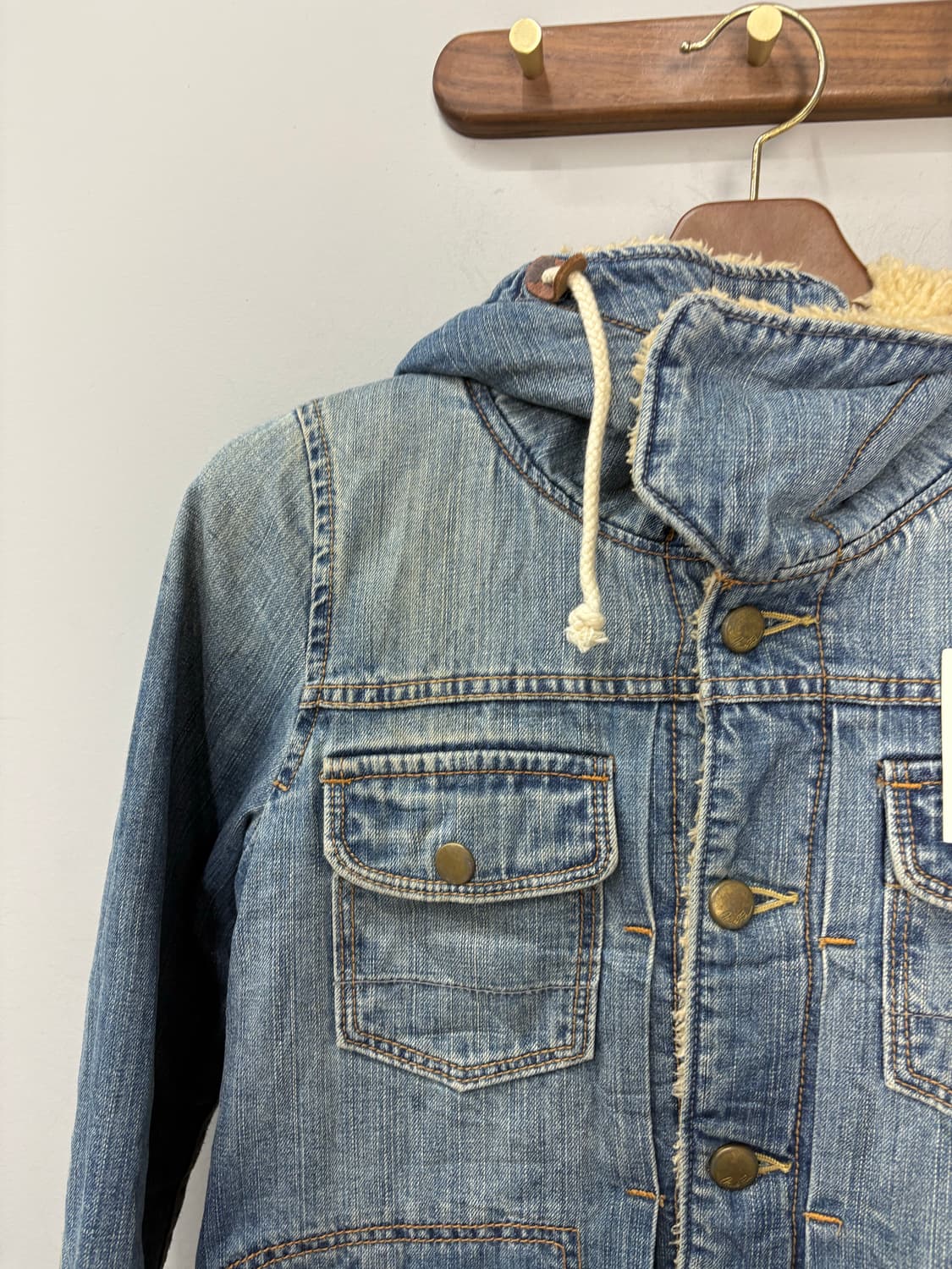 일본빈티지 포켓 버튼 데님 자켓 A2777 상품이미지5