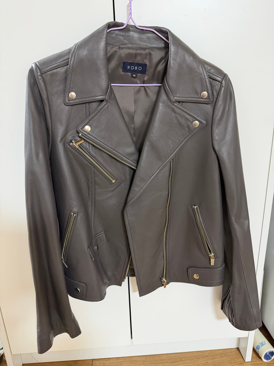 ROBO 라이더 가죽 자켓 상품이미지1