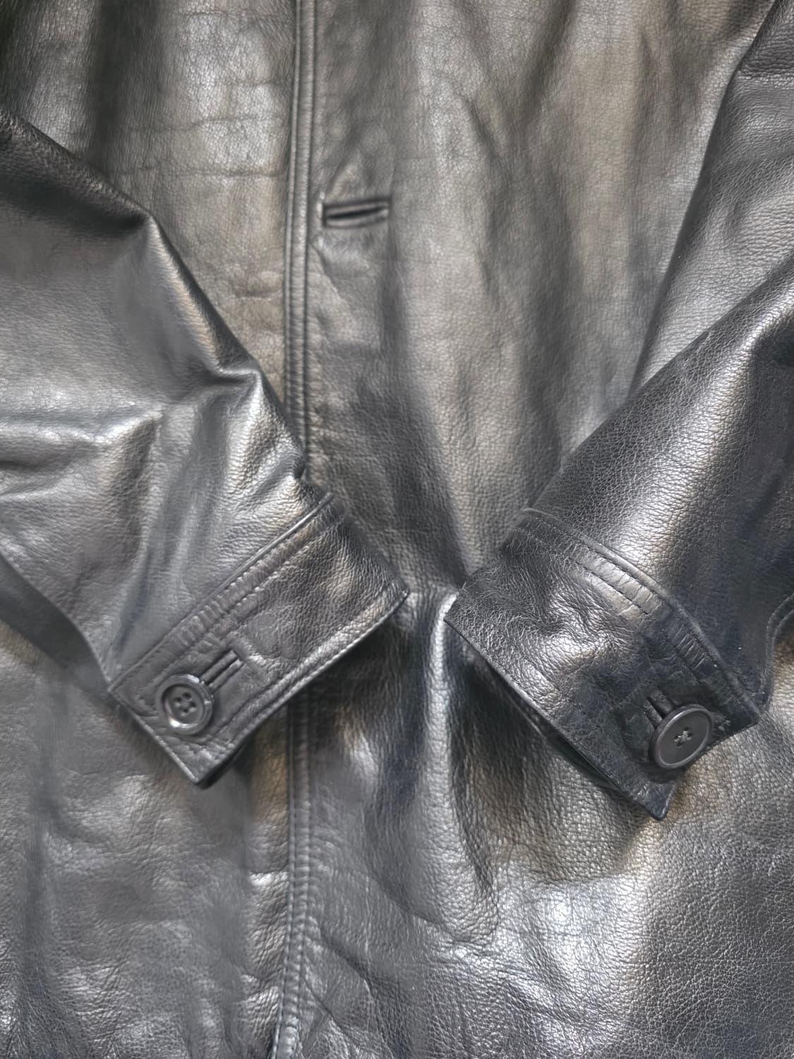 바나나리퍼블릭 레더 카코트 L사이즈 (올드갭 상위 호환) 상품이미지5