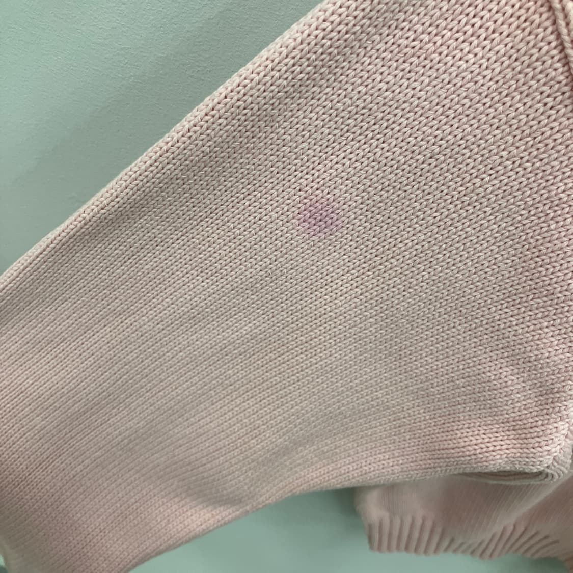 폴로 랄프로렌 핑크 코튼 라운드넥 니트 스웨터 100 상품이미지7