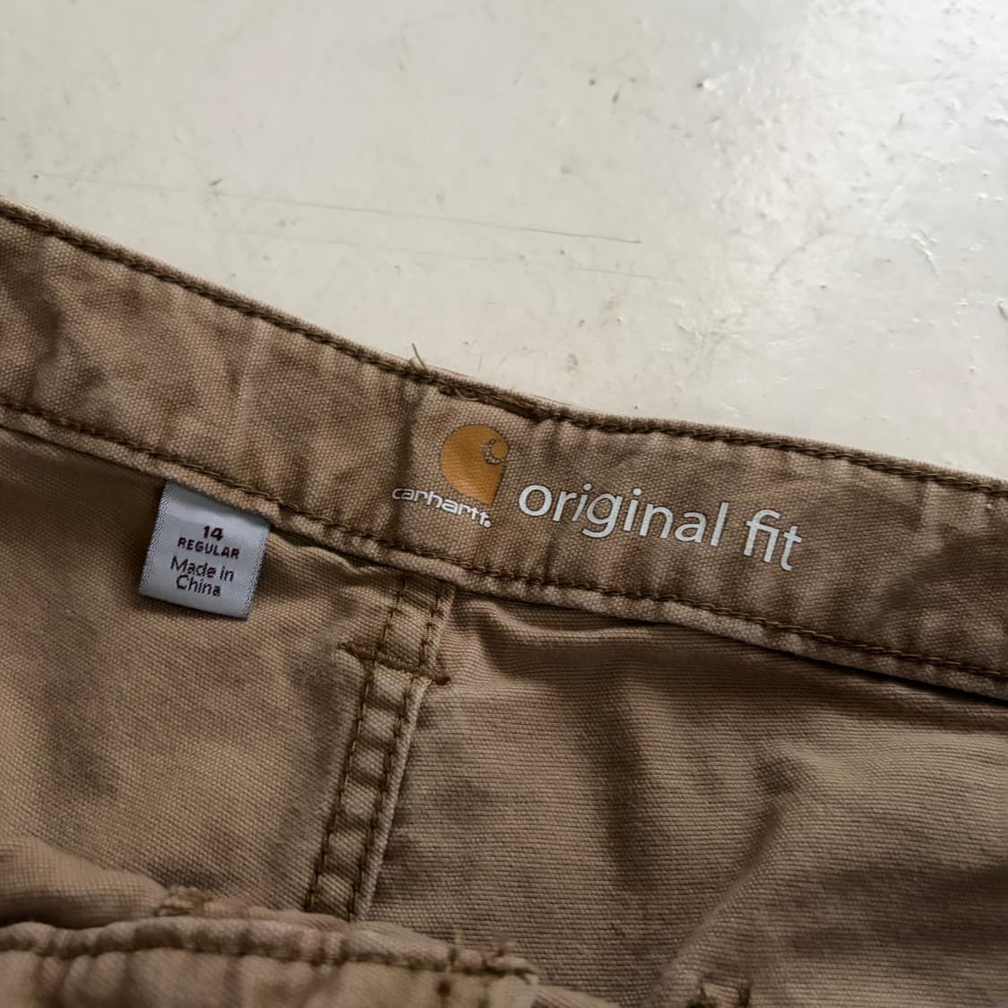칼하트 빈티지 카펜터 워크팬츠 35 상품이미지5