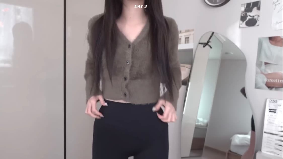 코프 컴아웃앤플레이 Hazelnut Cardigan threetimes 상품이미지3