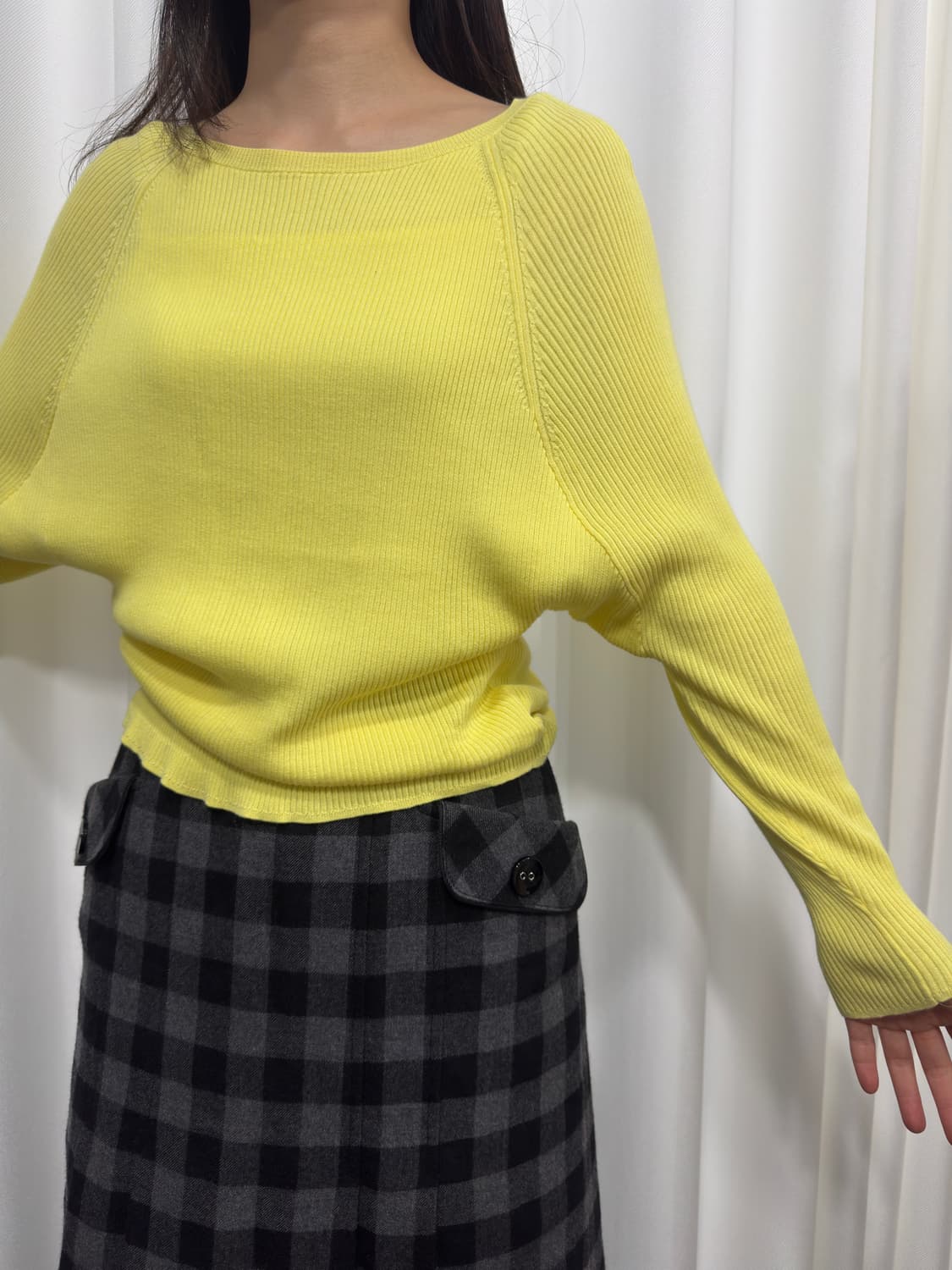 hiroko bis lemon knit top 상품이미지3