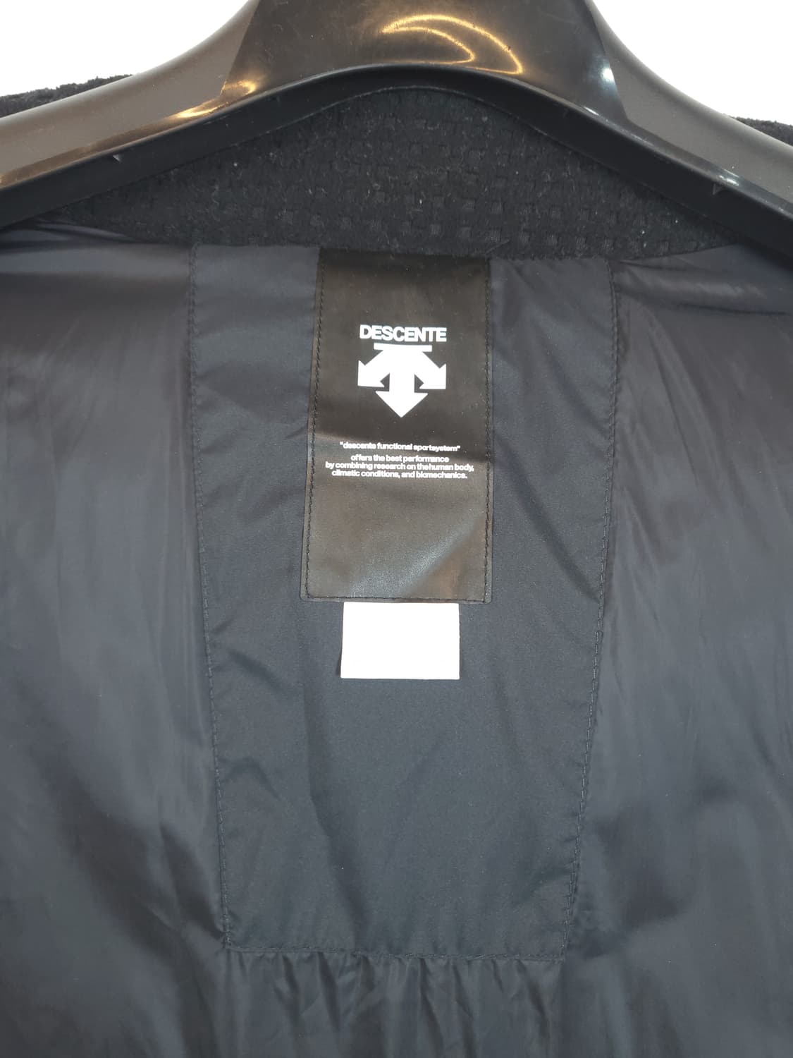 데상트 롱구스패딩 블랙 95 M 상품이미지8