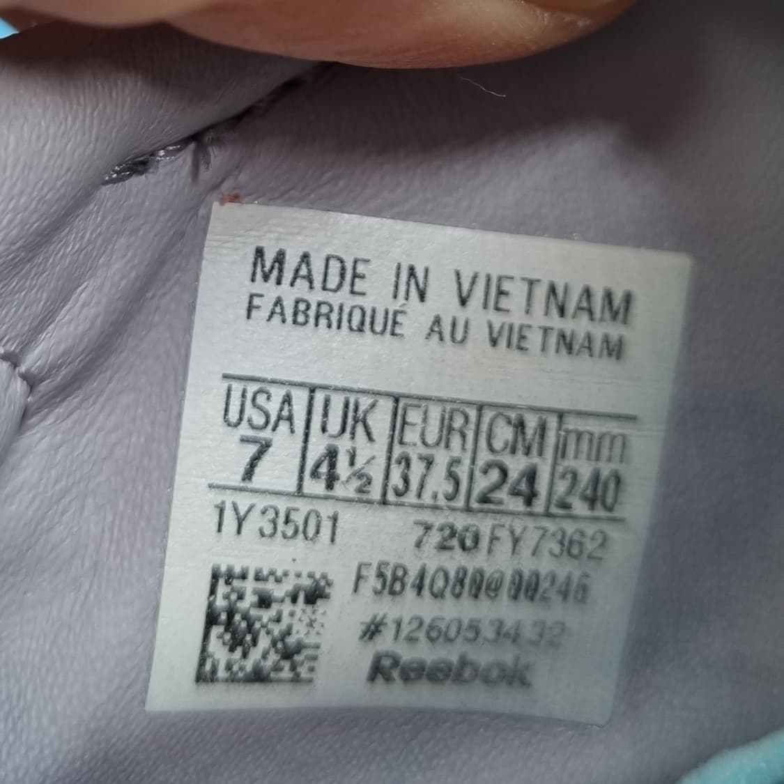 리복 클래식 레더 샤크버건디 운동화240 상품이미지6