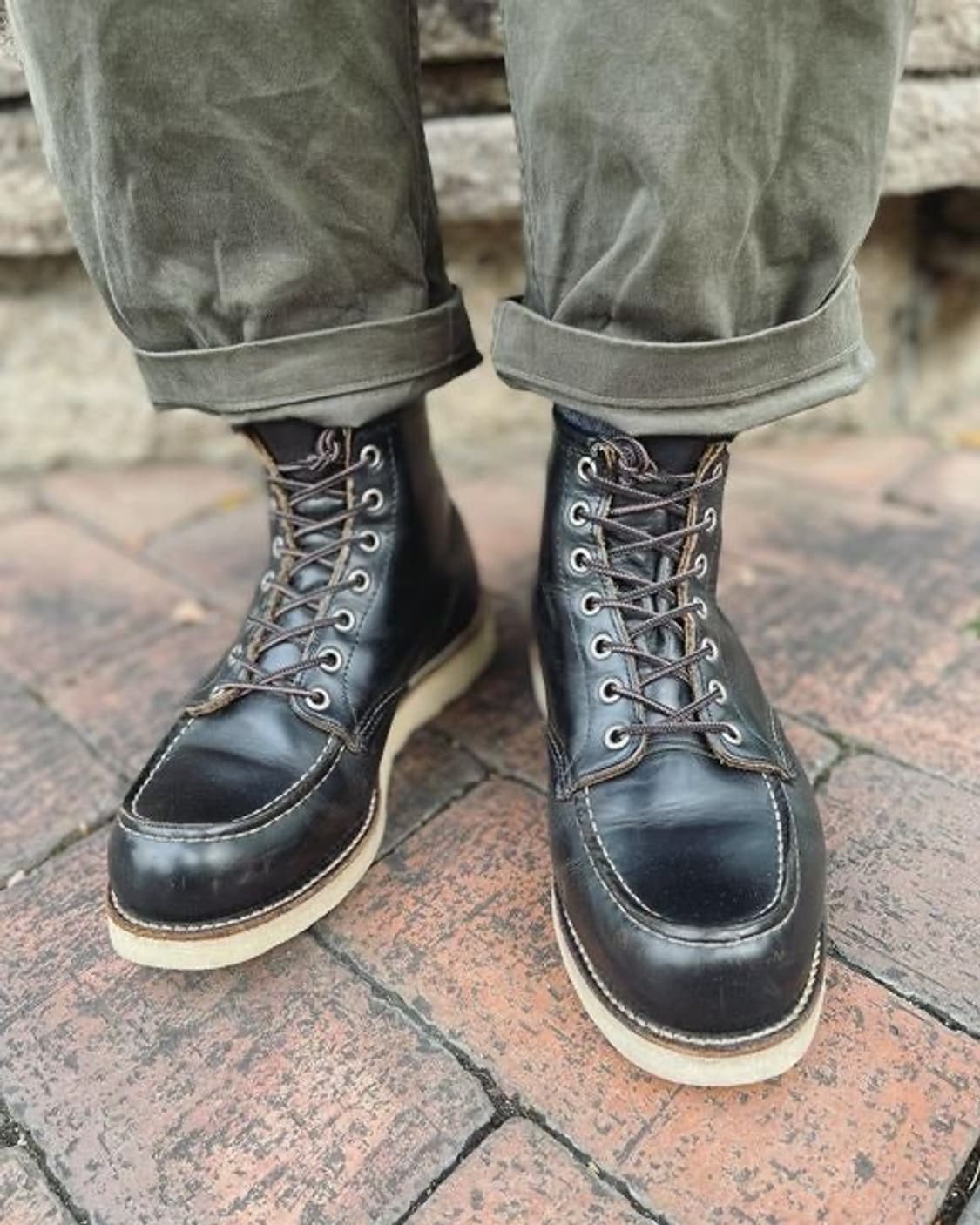 레드윙 목토 8849 블렉프레리 차심가죽 상품이미지9