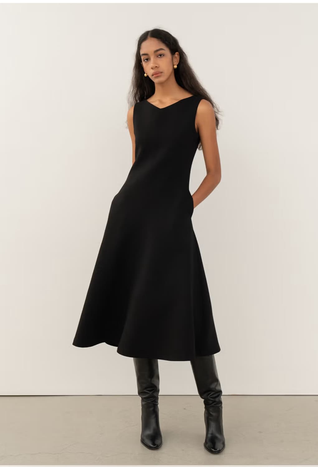 킨더살몬 Karina A-line dress  상품이미지1