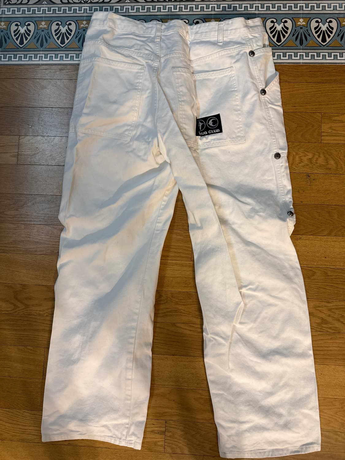 thug 화이트 팬츠 3size 상품이미지2