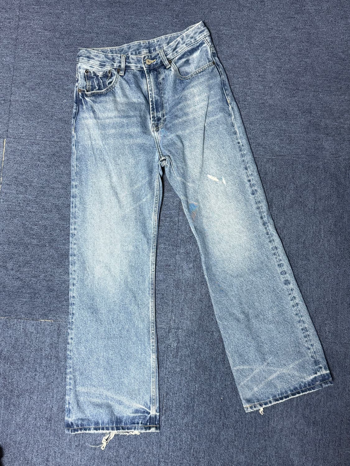 [29] 아크네 스튜디오 2021m 스트레이트 레그 루즈핏 진 상품이미지1