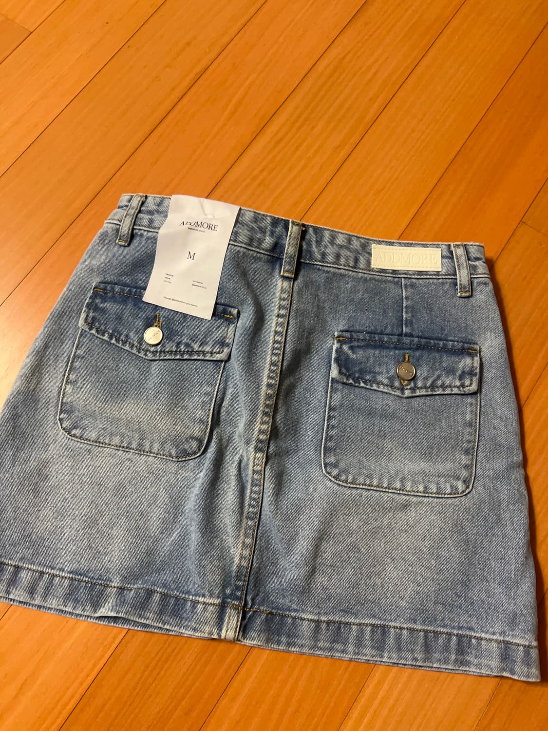 에드모어 데님 미니 스커트  상품이미지2