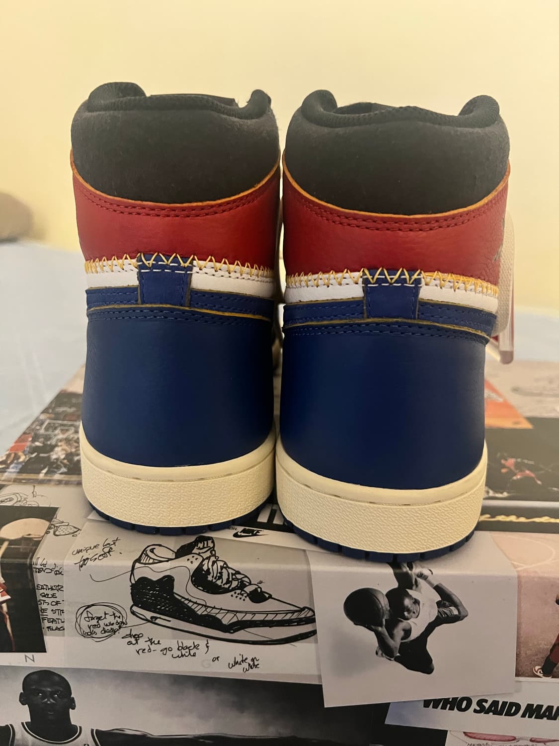 [285] 조던 1 하이 유니온 블루토 상품이미지4