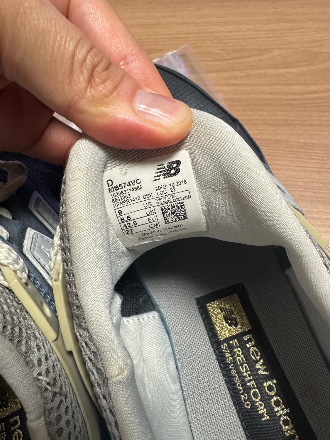 [New Balance] 뉴발란스 574 스포츠 빈티지_네이비(270) 상품이미지6