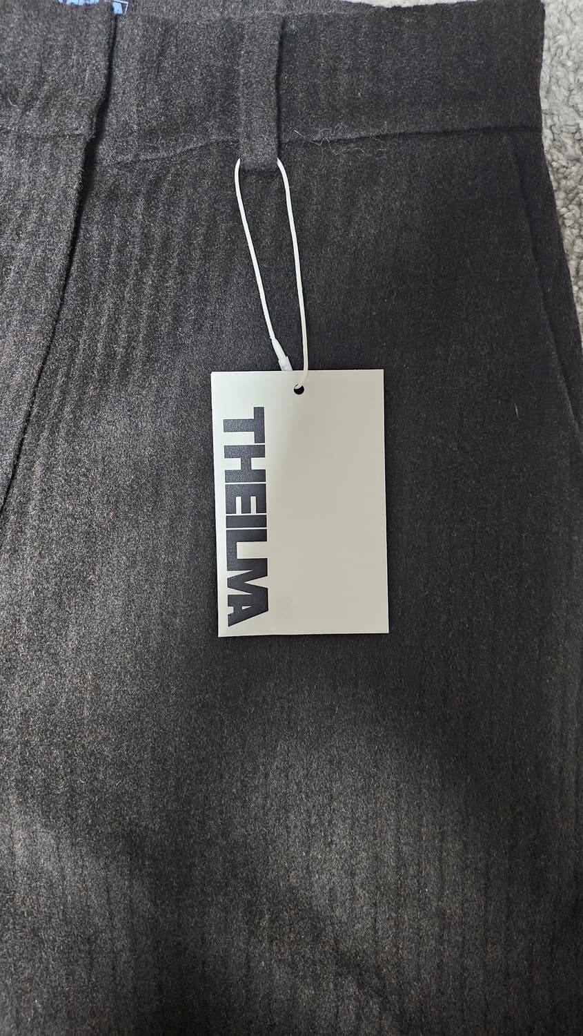 THE ILMA 더일마 와이드 울슬랙스 브라운 상품이미지3