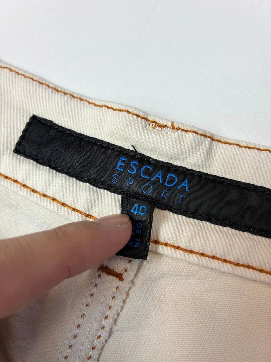 에스까다 00s 오리엔탈 락시크 데님 팬츠 PN5325 상품이미지8