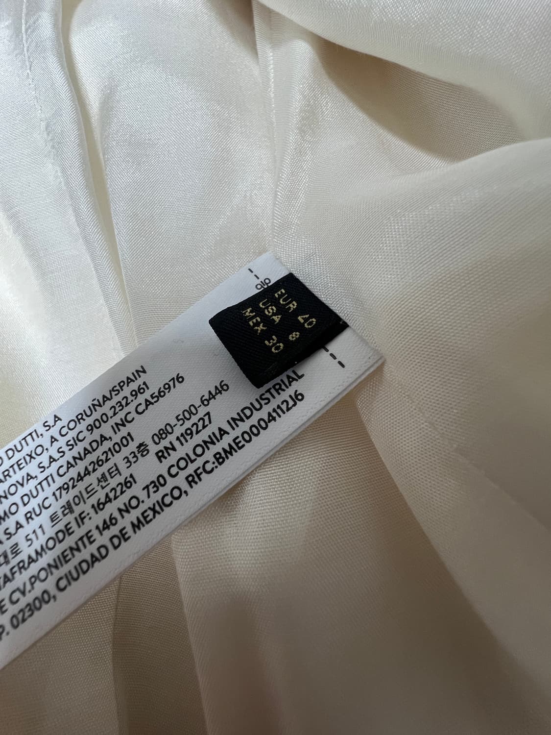 Massimo Dutti 아이보리 자켓 상품이미지4