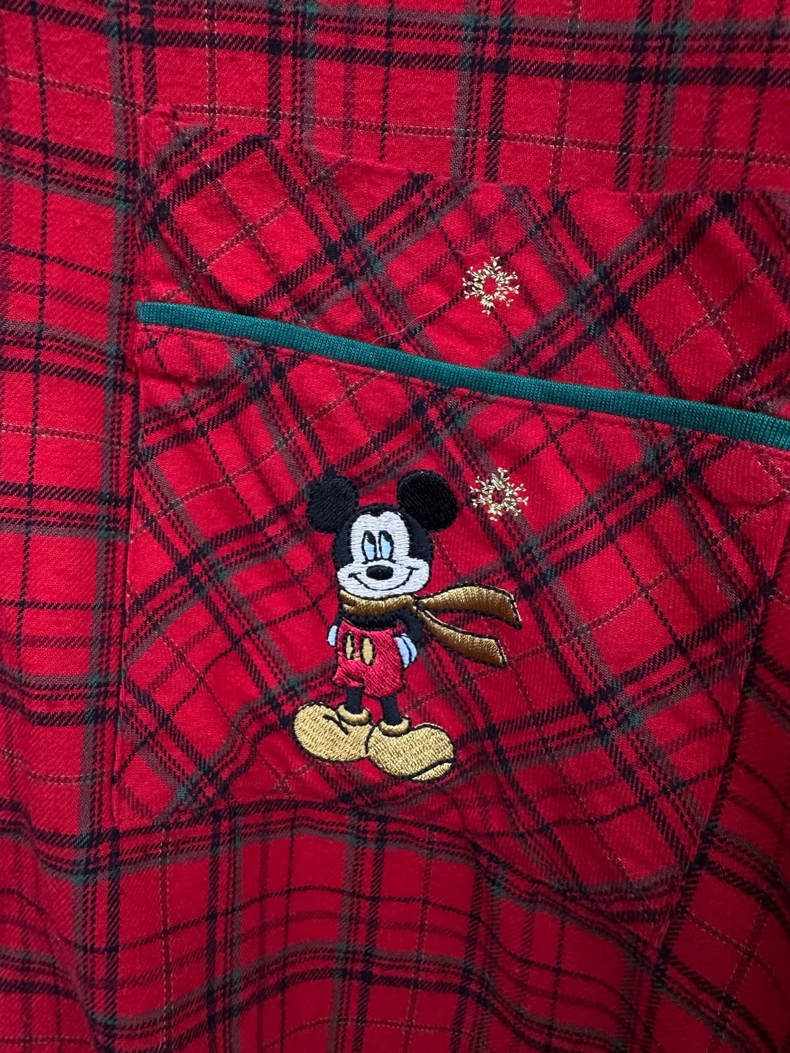 Winter Mickey Red Check pajama  상품이미지4