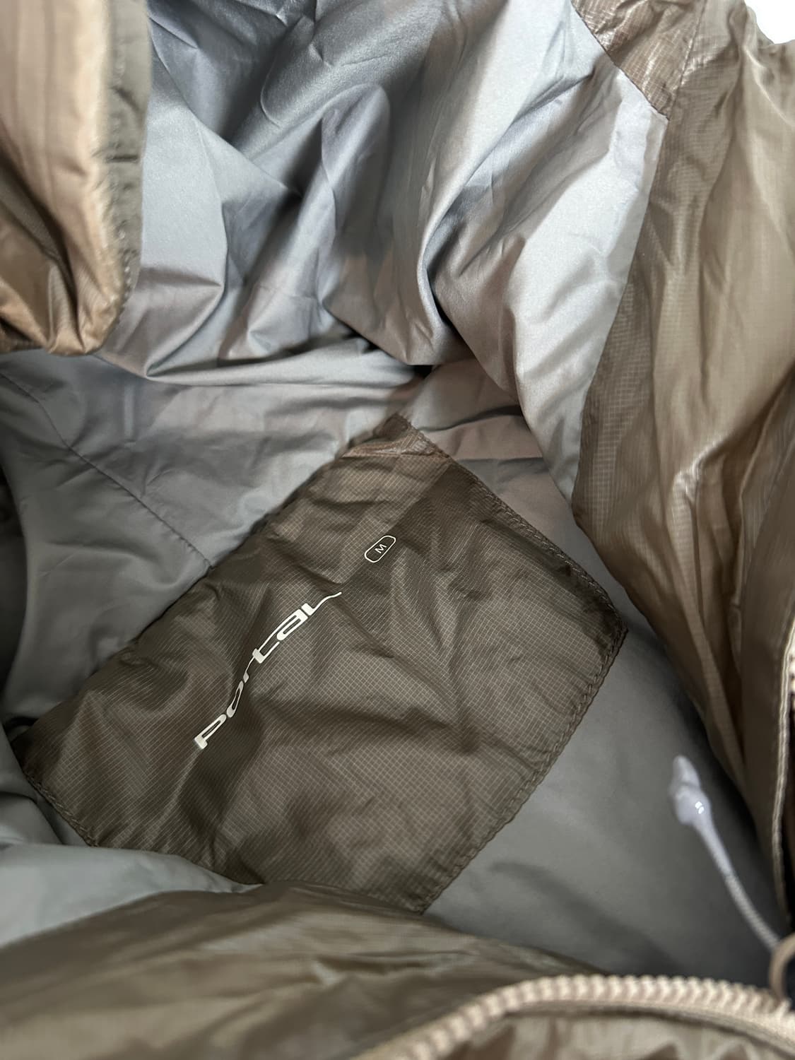 portal biome insulated parka taupe M 상품이미지2