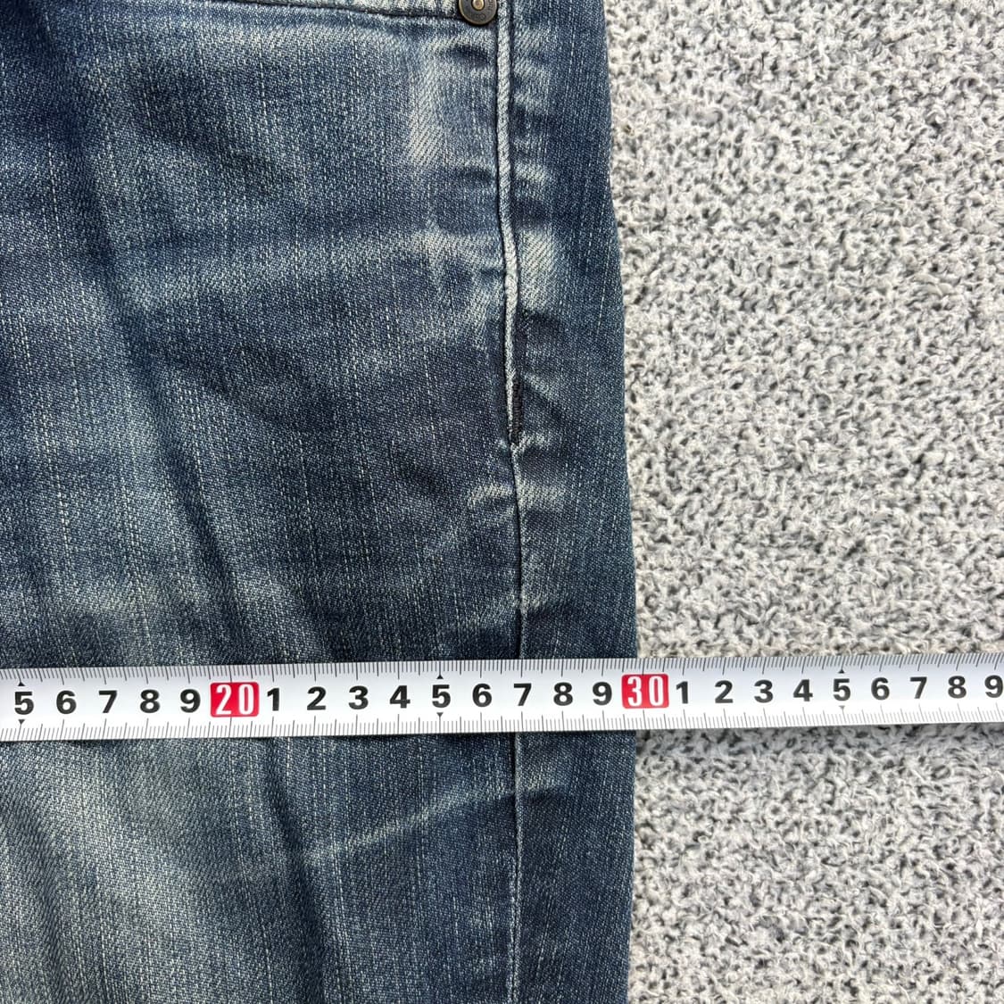 W34L32 캘빈클라인 워싱 데님팬츠 0409J 상품이미지7