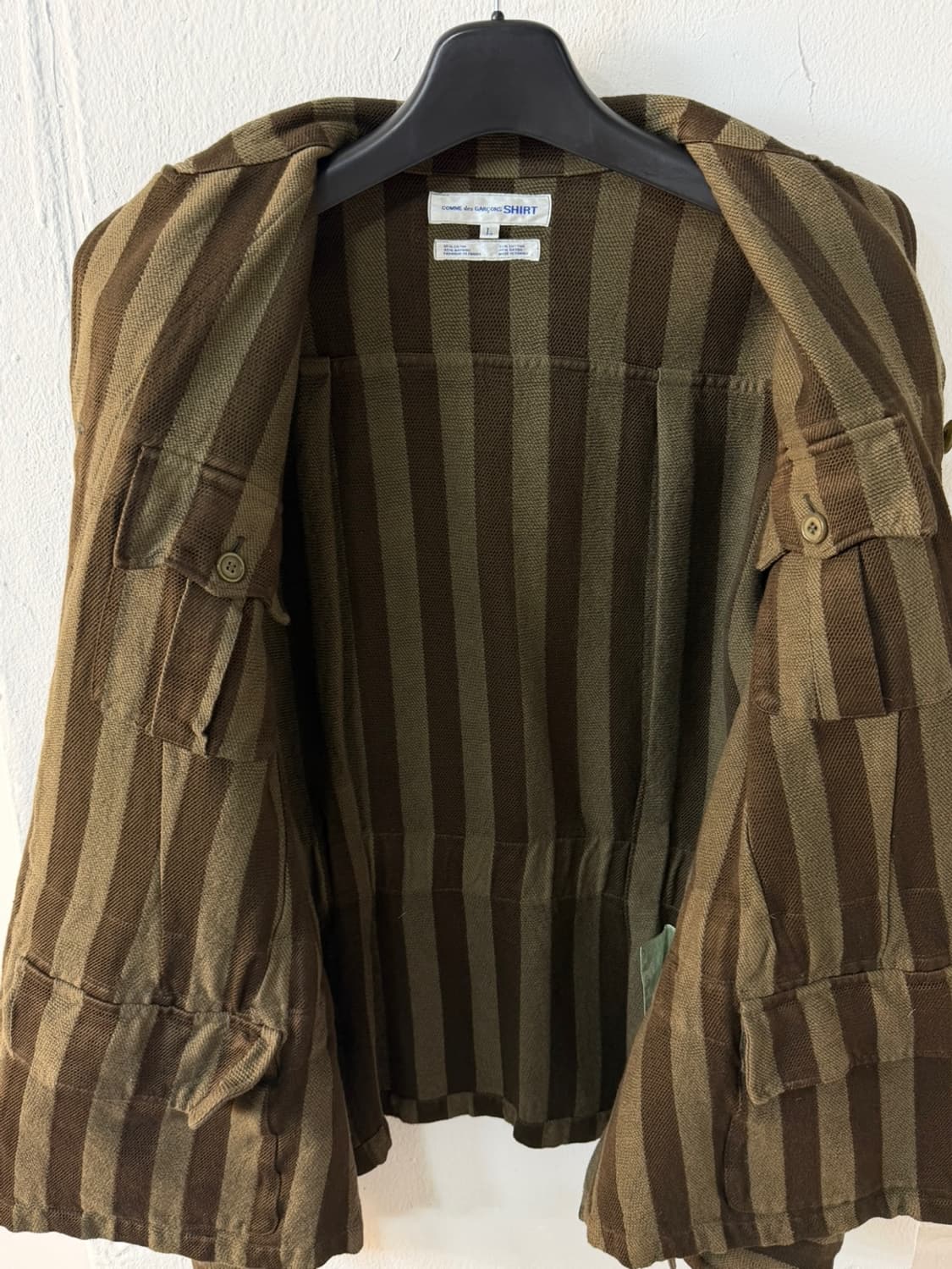 꼼데가르송 셔츠 인사이드 아웃 자켓  상품이미지7