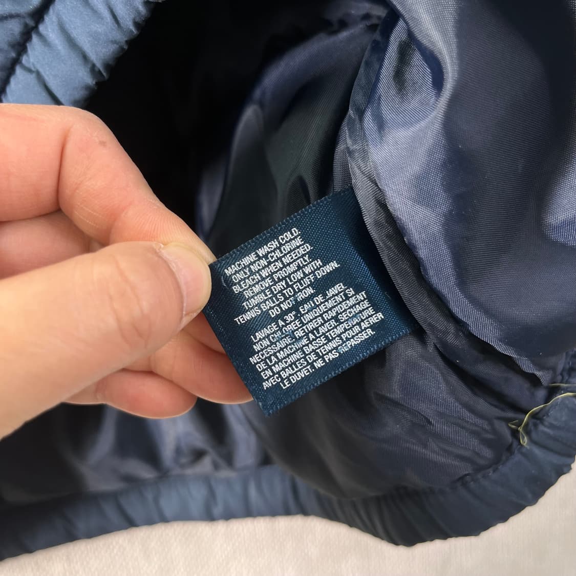 100 폴로랄프로렌 레드포니 후디 네이비 패딩 상품이미지9