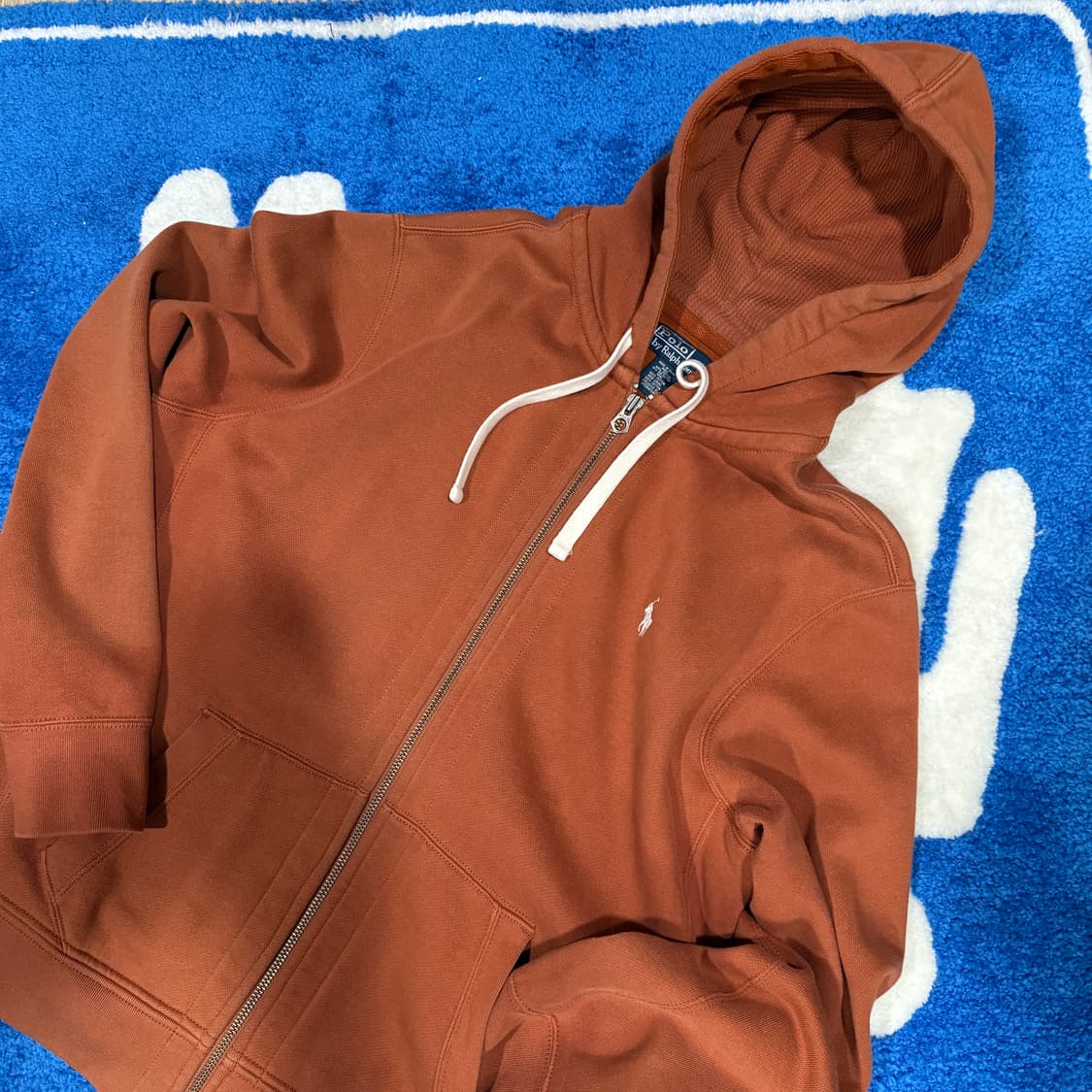 Polo 와플 집업 후드 상품이미지2
