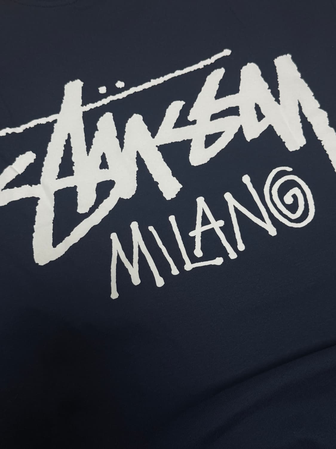 *새상품* 스투시 밀라노 반팔 NAVY / size M 상품이미지2