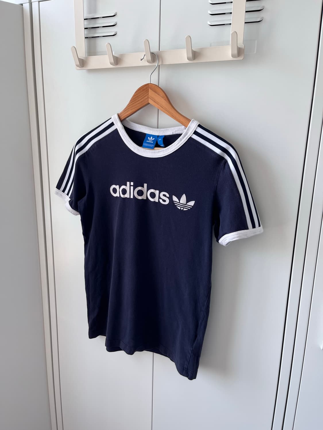 Adidas vintage 아디다스 네이비 반팔 티셔츠 상품이미지2