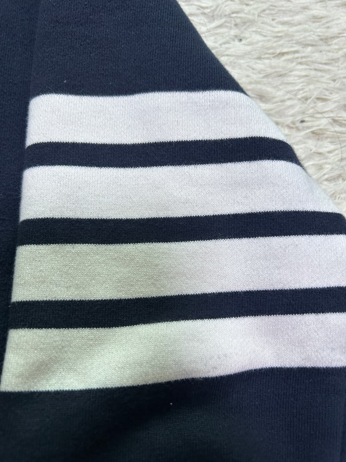 [3size] 톰브라운 사선완장 후드집업 네이비 상품이미지3