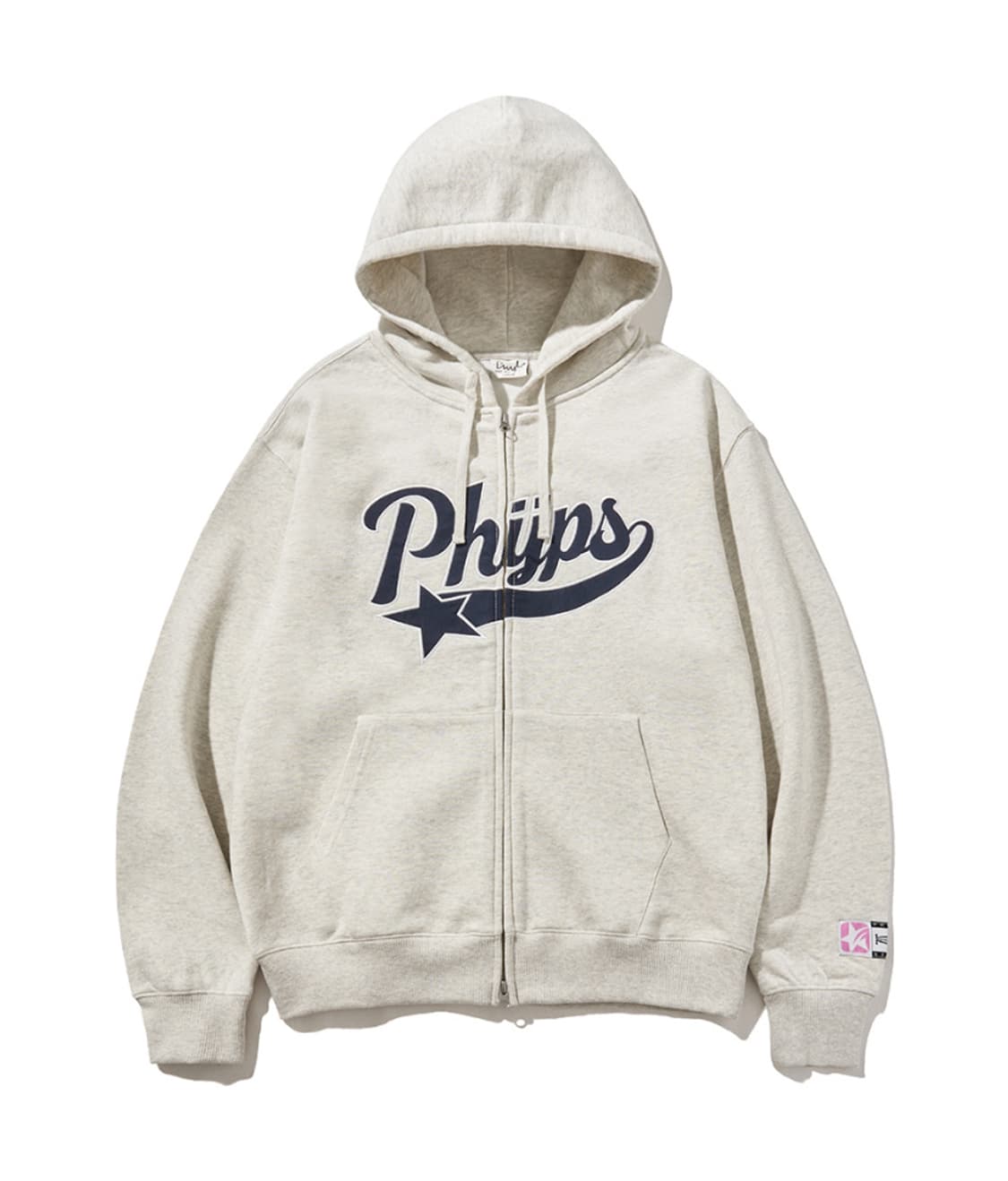 피지컬 디파트먼트 스타테일 후드집업_오트밀 (M) 상품이미지1