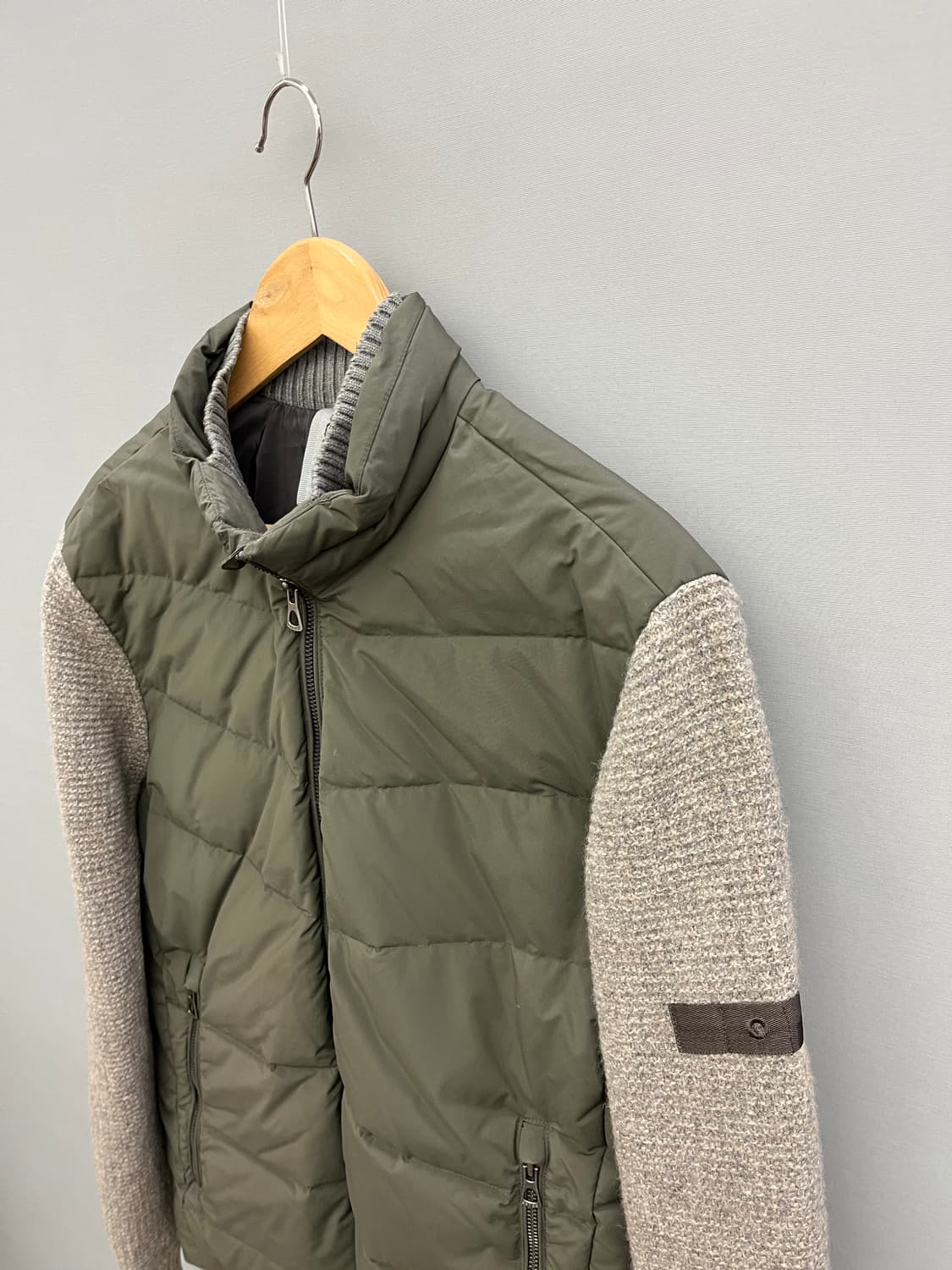 시리즈 경량 구스다운 니트패딩 상품이미지3