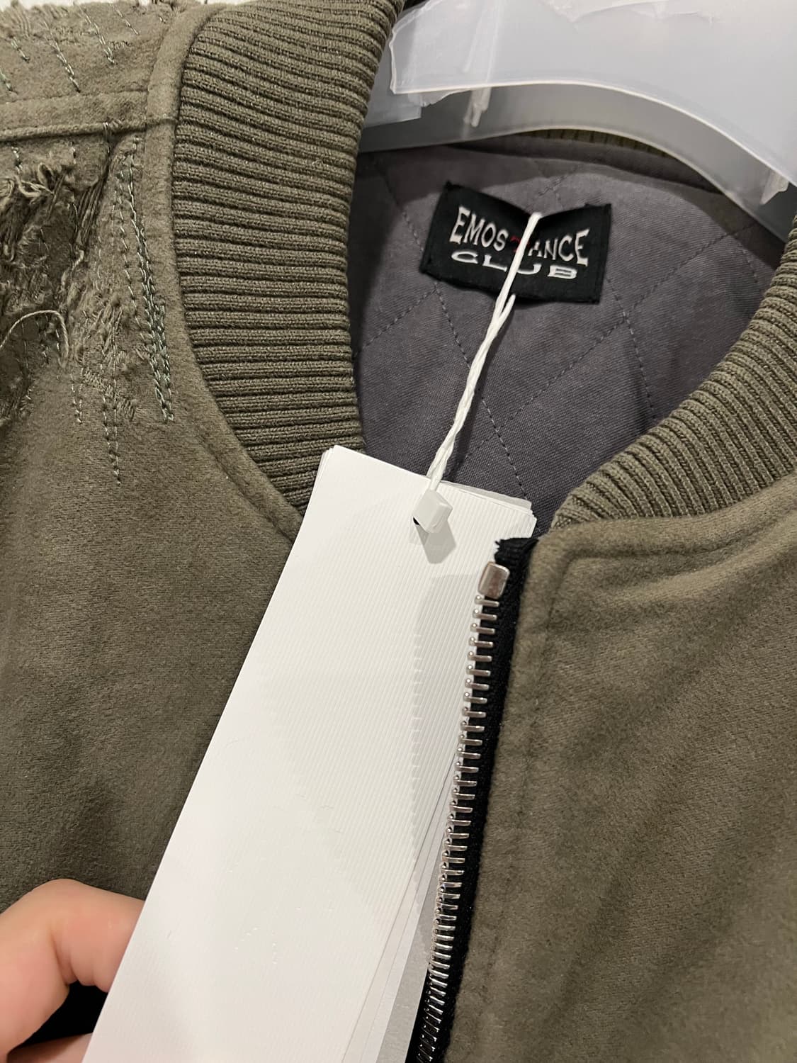 에모스탠스 클럽 스웨이드 자켓 상품이미지2