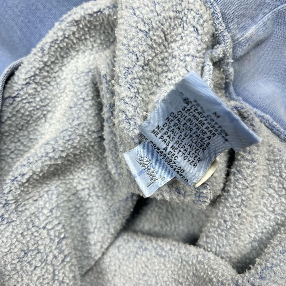 스투시 재팬 피그먼트 스카이블루 오사카로고 맨투맨 상품이미지7