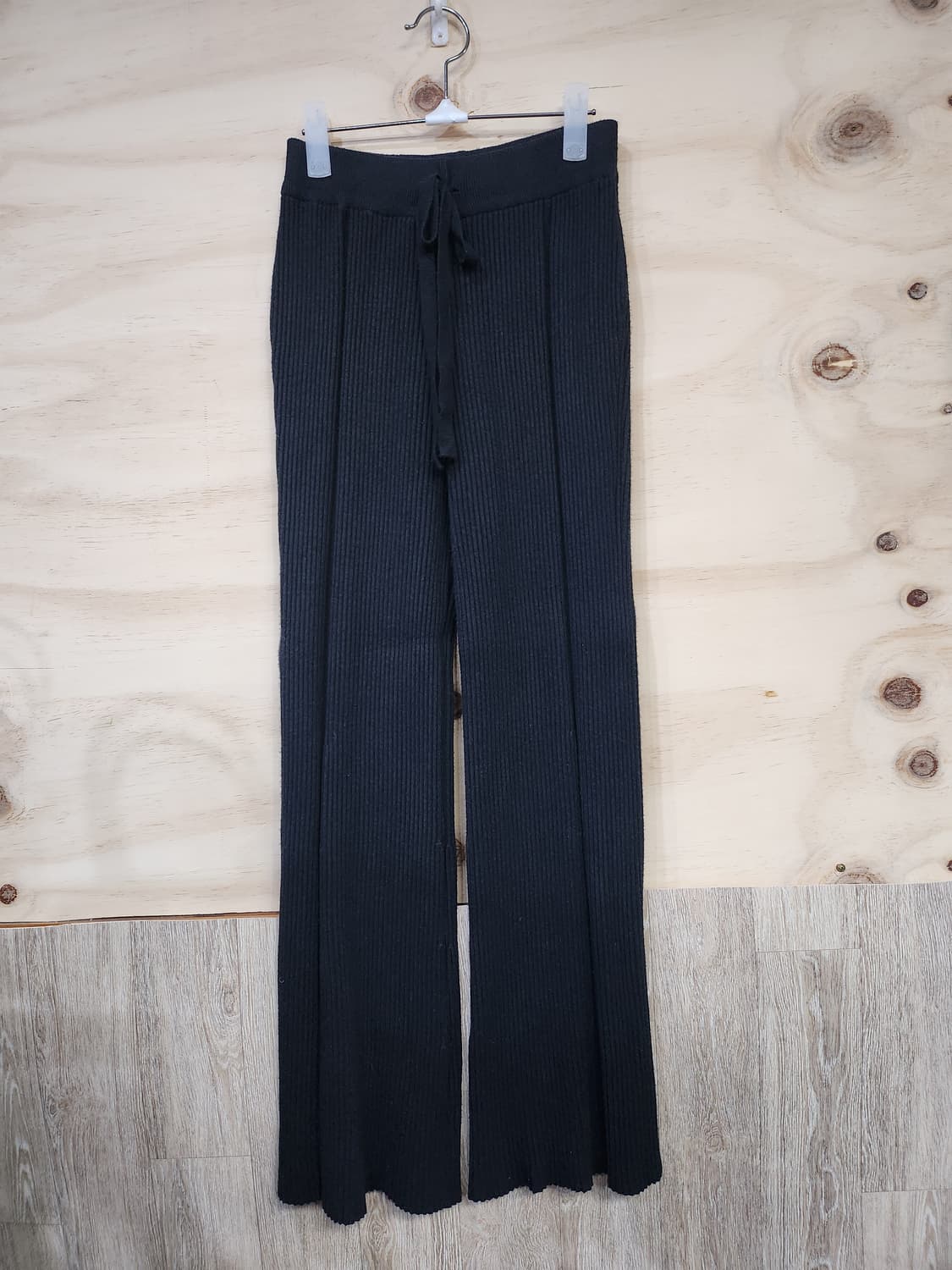 545) 여성 골지 니트 와이드 팬츠 상품이미지1