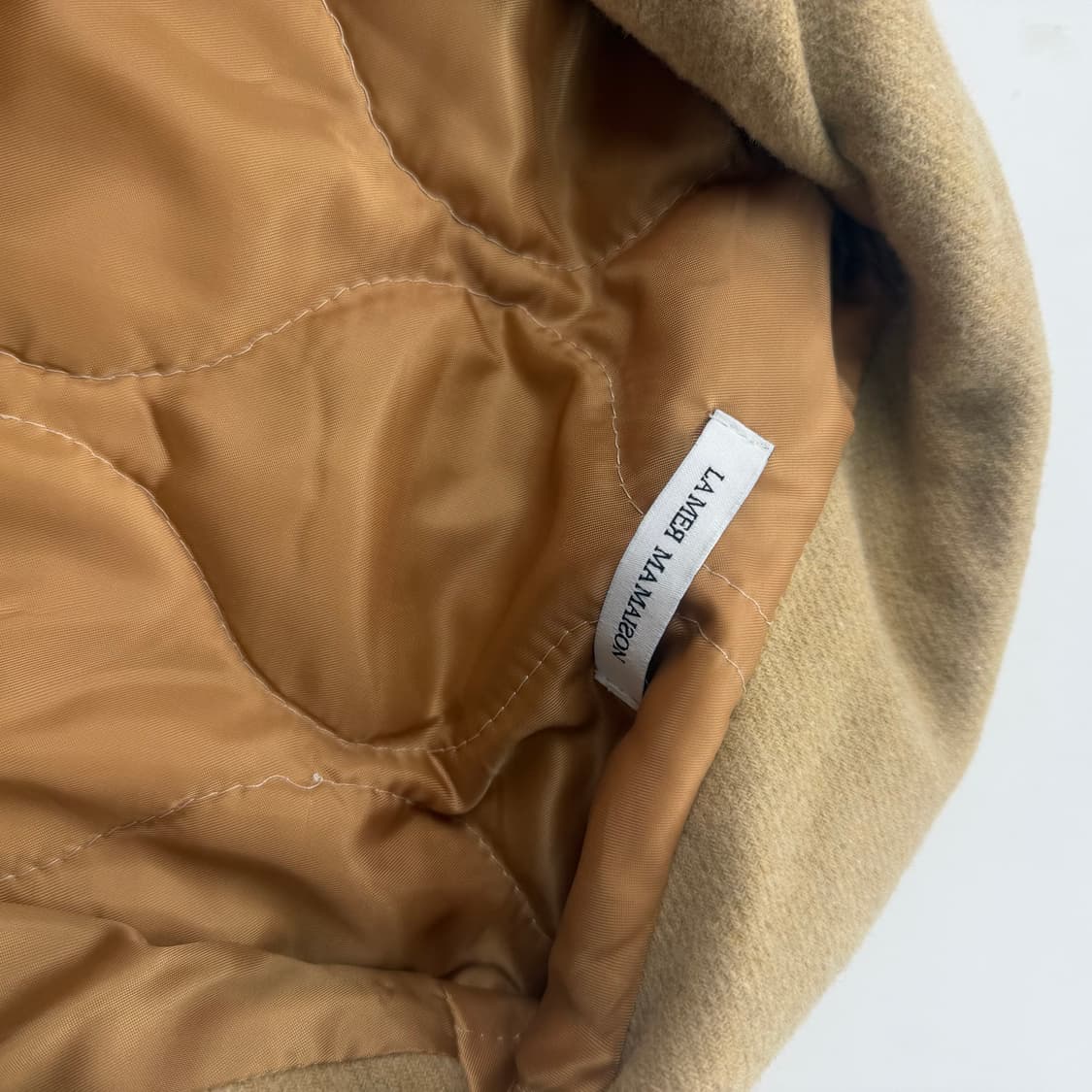 라멀마메종 울 블루종 자켓 베이지 상품이미지6