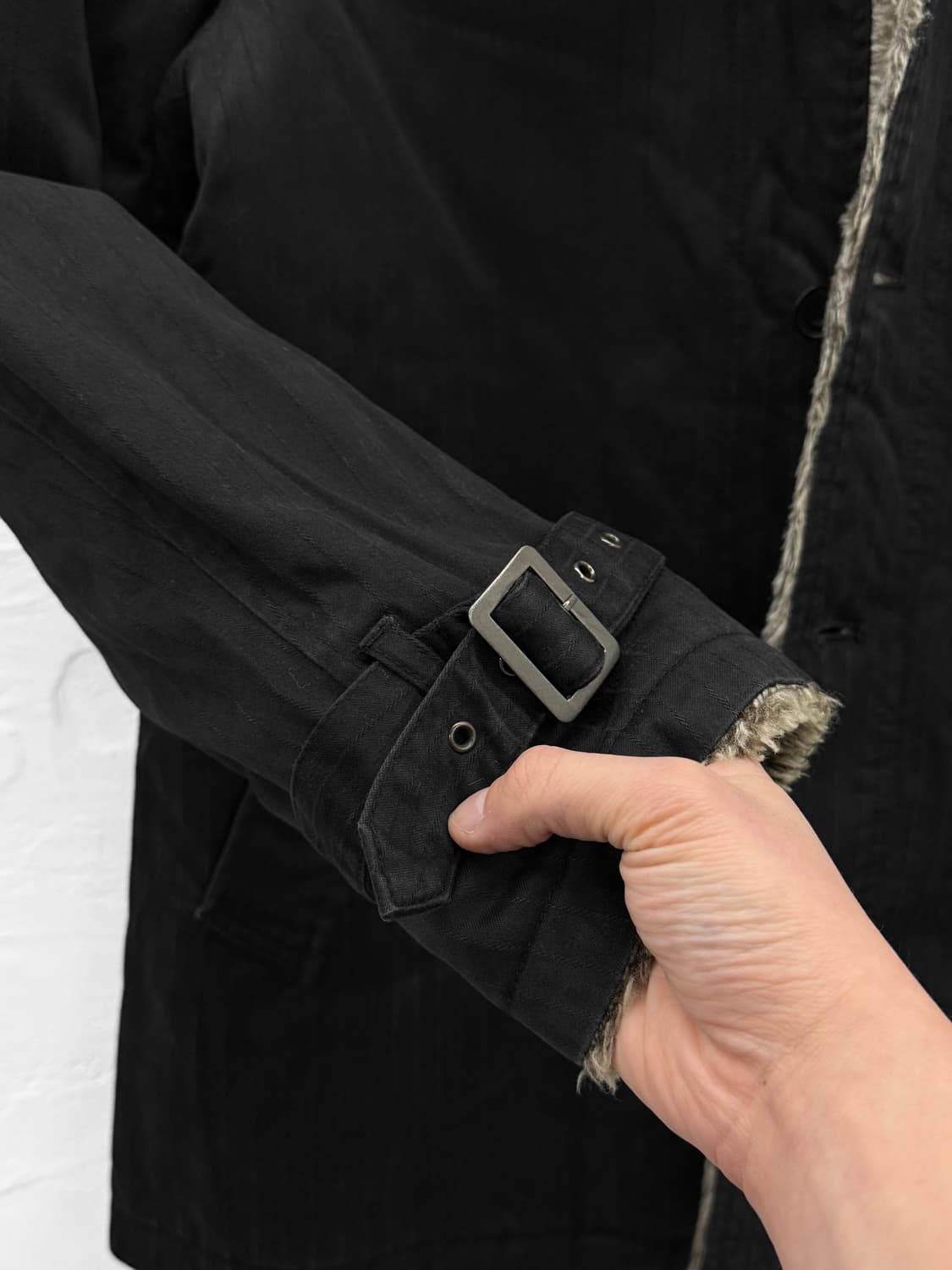 louis chavlon 스트라이프 퍼 자켓 상품이미지5