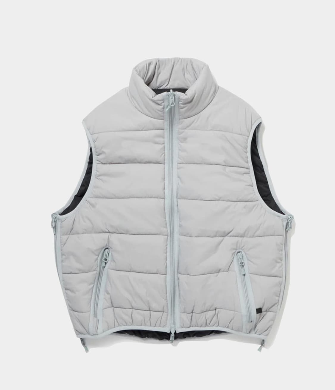 다이와 피어39 테크 리버시블 클라이머 퍼프 베스트 실버 블랙 상품이미지2