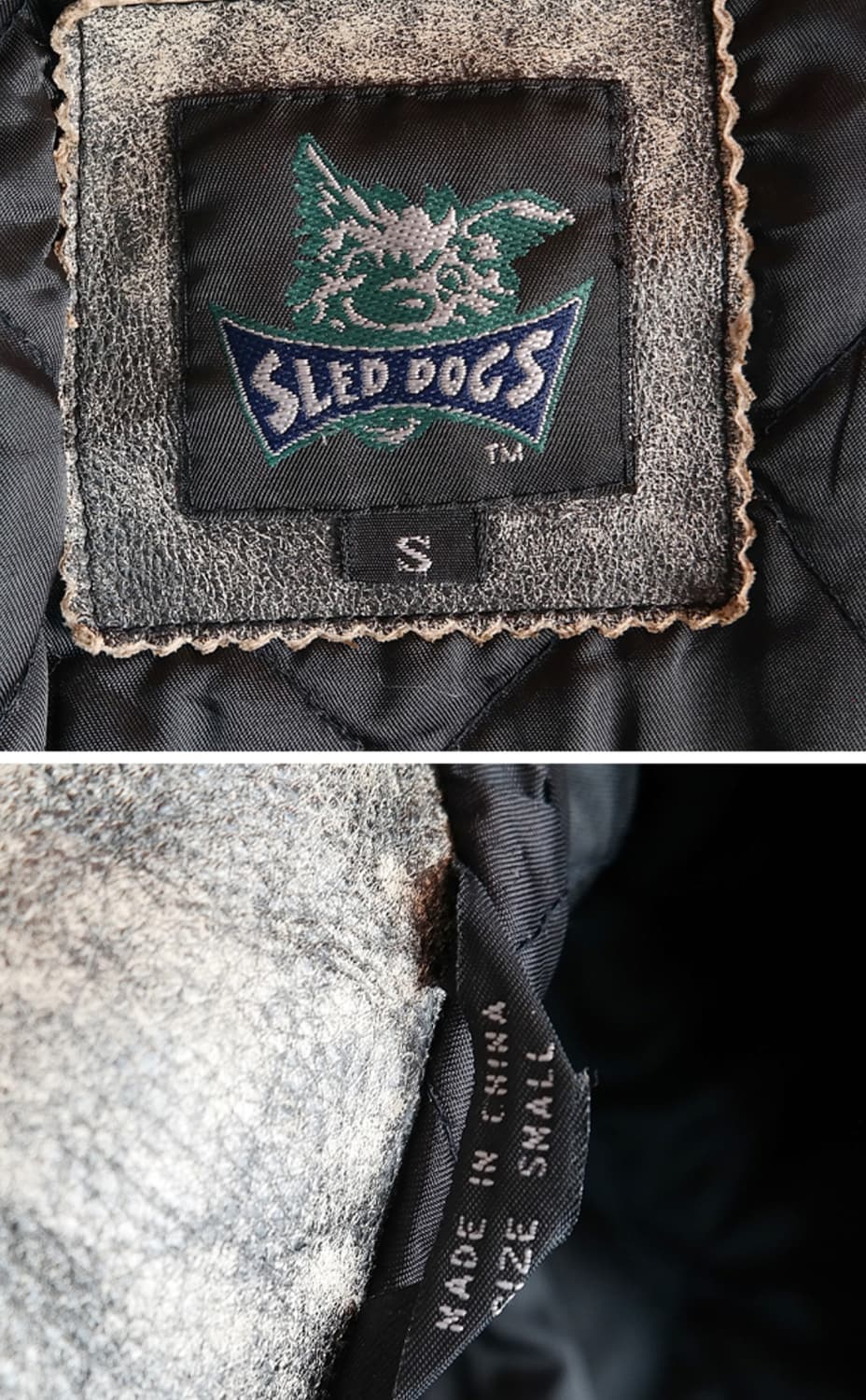 빈티지 소가죽 라이더 자켓 S-M 할리 쇼트 아님 상품이미지7