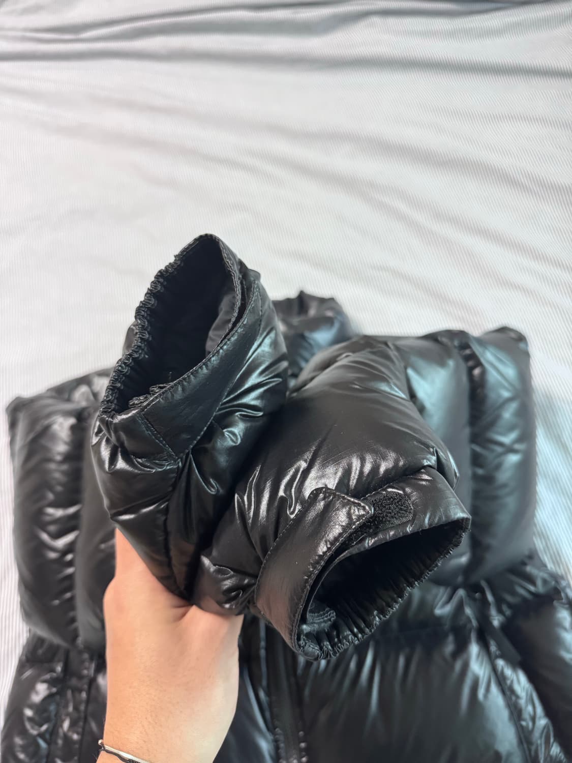 W 노스페이스 눕시 숏 자켓 블랙 상품이미지9