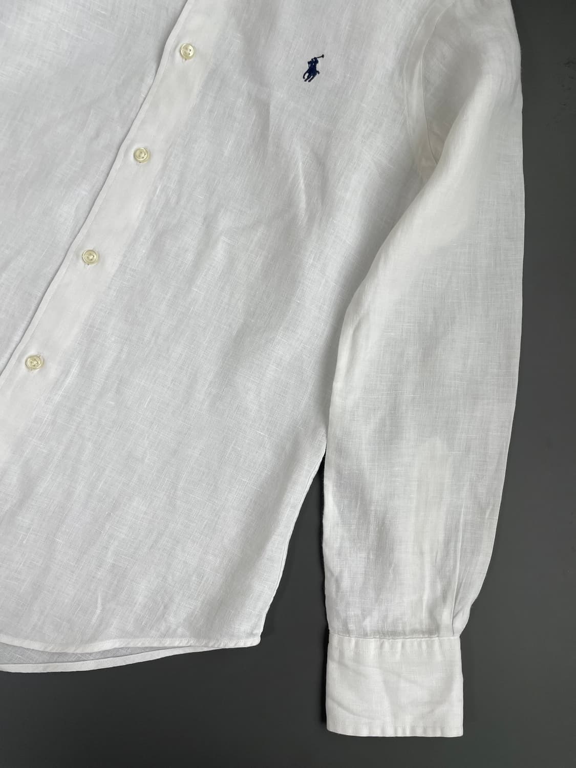 [S] 폴로 랄프로렌 여성 린넨 셔츠 커스텀 핏 상품이미지5