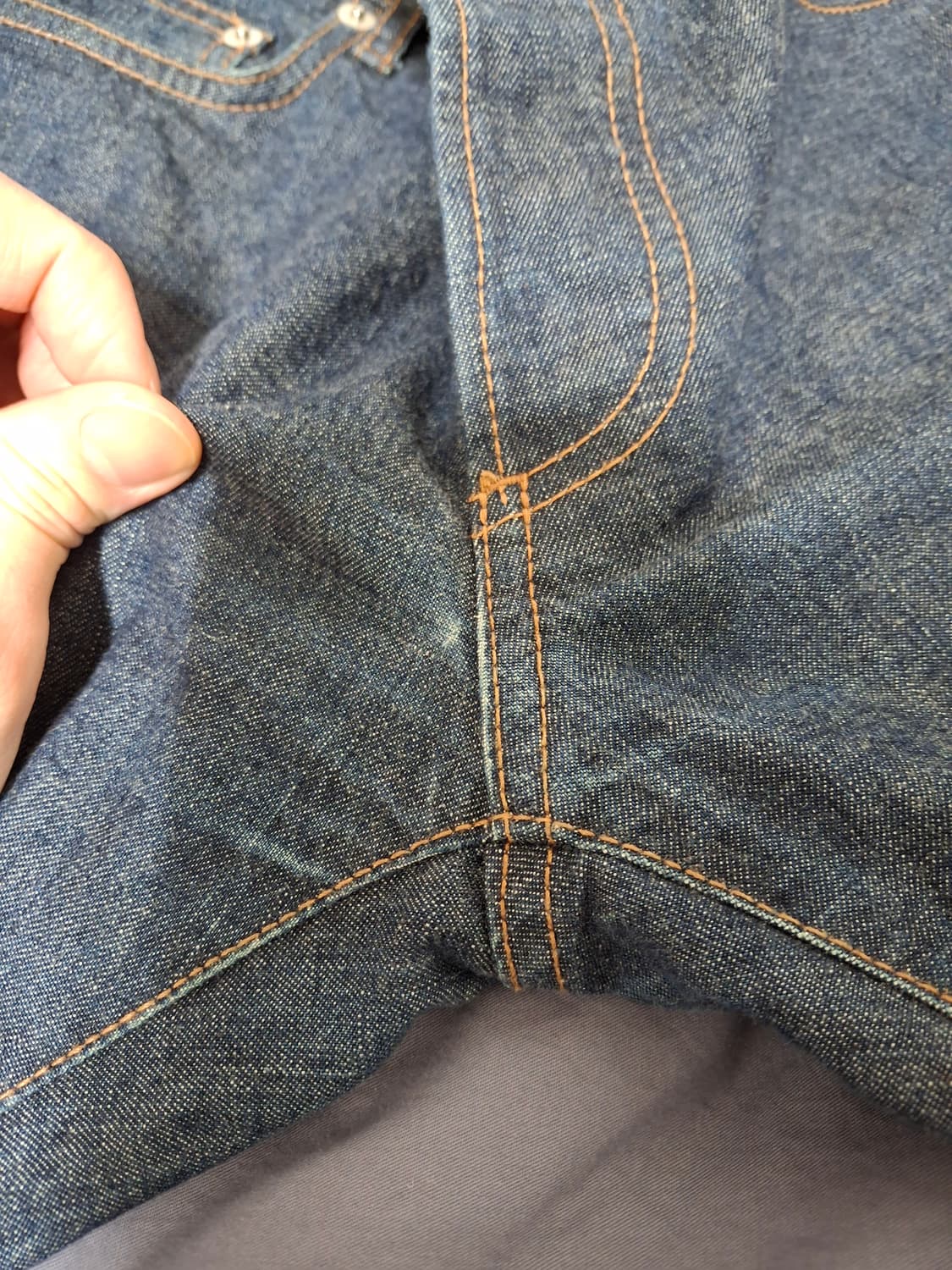 [30] 디올 옴므 MIJ 인디고 블루 생지 데님 팬츠 상품이미지10