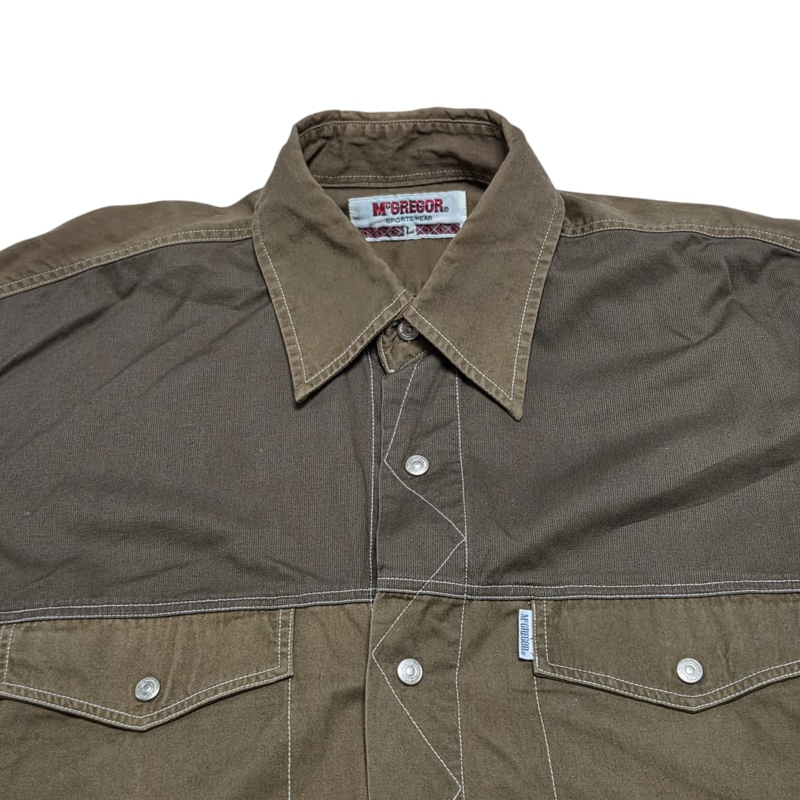 Mcgregor 맥그리거 웨스턴 워크 빈티지 셔츠 상품이미지2