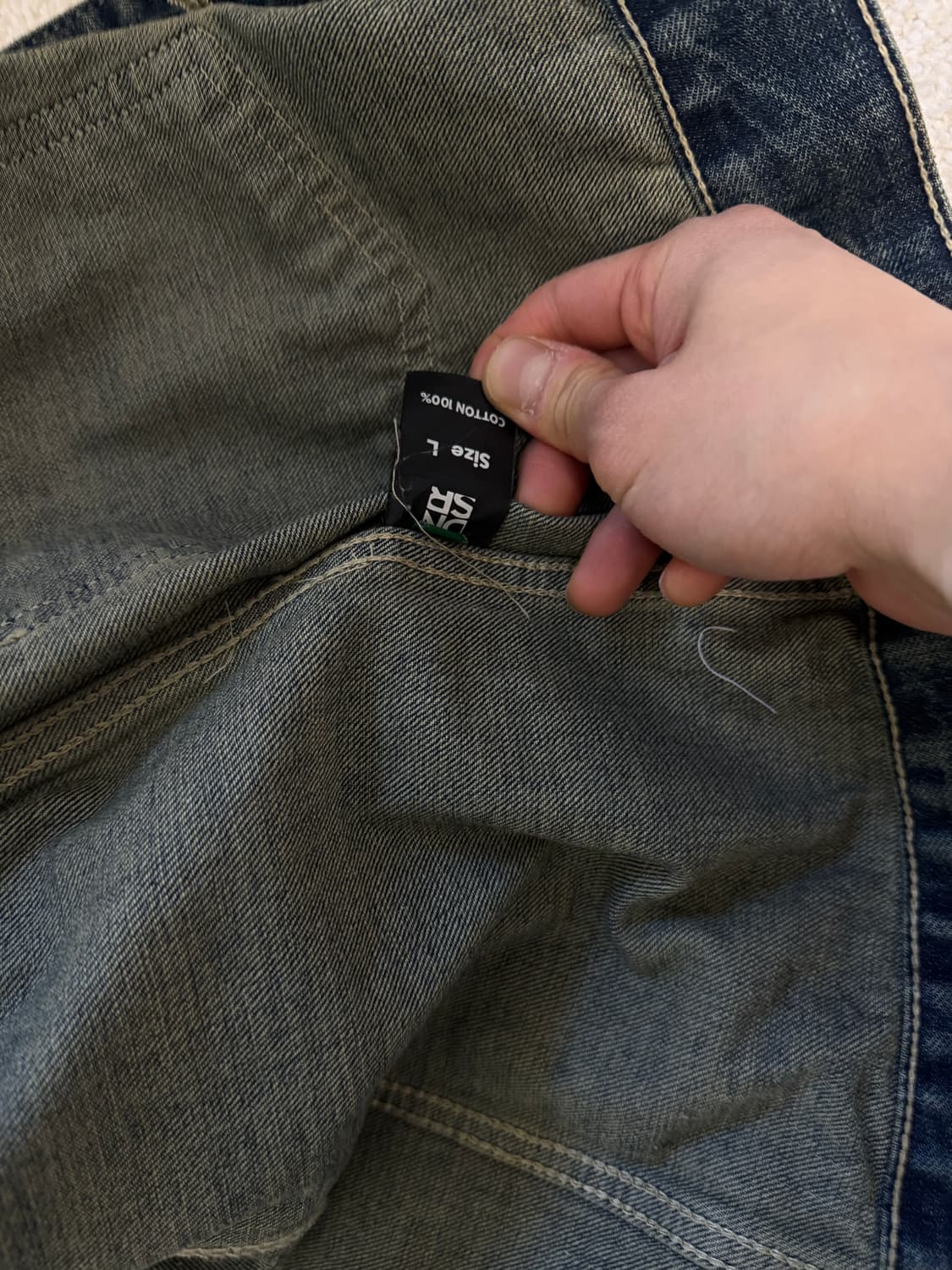 dnsr 디앤써 데님 트러커자켓 청자켓 팝니다 상품이미지4