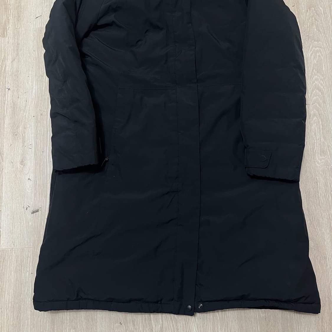 안유진 패딩 네파 여성 구스다운 고어텍스 아르테 롱패딩 L/100  상품이미지4