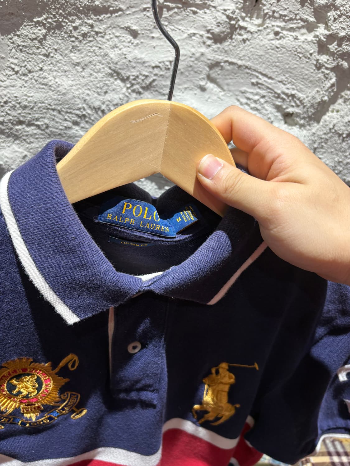 폴로 빅포니 치프키프 금장 카라반팔티셔츠 상품이미지6