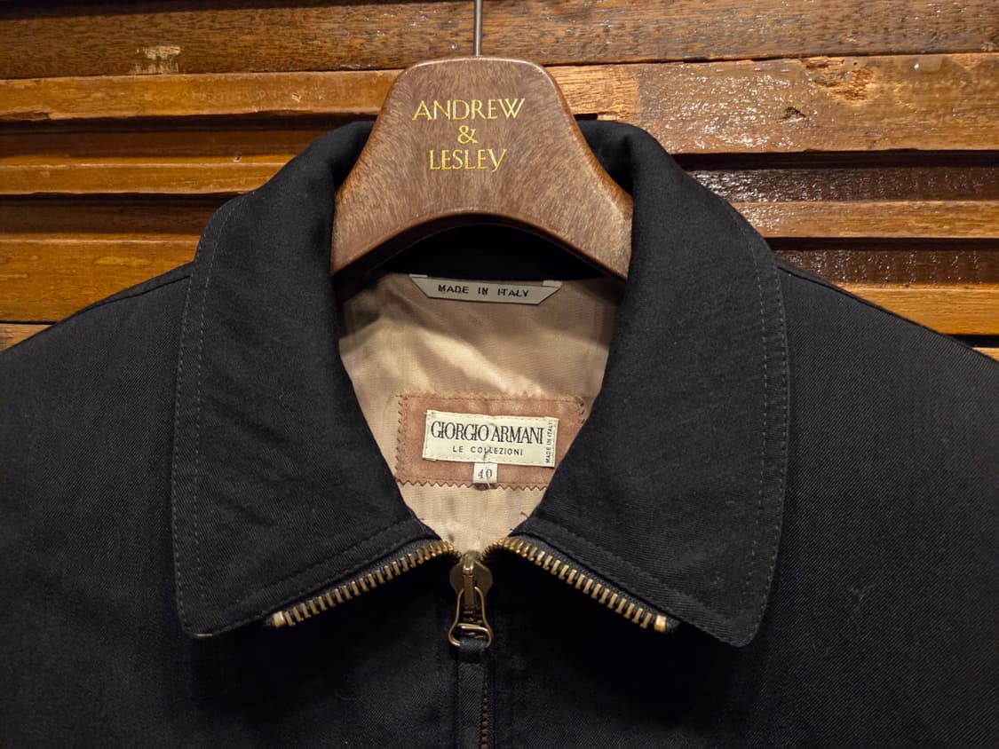 90'S 조르지오 아르마니 클래식 블루종  상품이미지3